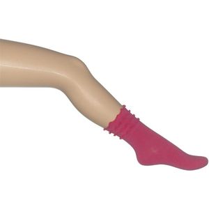 Bonnie Doon - Kinderen - Frou-Frou Sock - Roze/Roze/Cheerleader - maat 27/28 (2 paar)