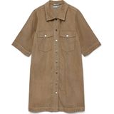 Vero Moda - Fenja - Korte Jurk - Denim - Korte Mouwen