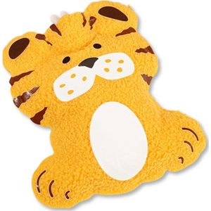 Livano Knuffel Kruik - Warmwaterkruik - Warmwaterzak Met Hoes - Warmtekruik - Warmtekussen - Bag - Tijger
