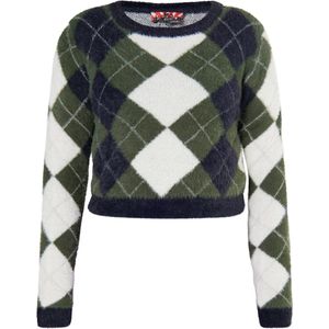 myMo ROCKS - Gebreide Trui - Contrasterende Kleurenmix - Zacht Garen