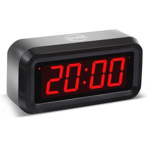 Draadloze Batterijwekker met 3 Helderheidsinstellingen en Lange Batterijduur