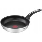 Tefal Emotion Koekenpan - Inductie - RVS - Temperatuursensor - 24cm