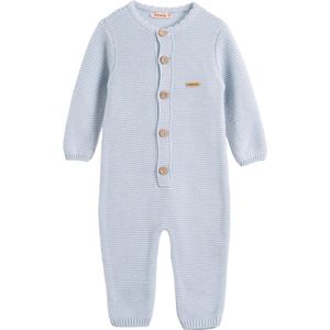 Minora gebreide baby kleding jongens-Unisex boxpakje-Kraamcadeau -Kraamcadeau - Babyshower-Newborn overalls winter- Blauw 9/12 Maanden- Sinterklaas
