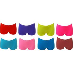 Sweet Angel dames boxershorts met strass-steentjes 8pack maat S/M