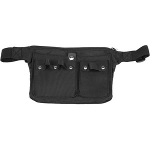 Kapperstas van Vezelmateriaal met Heupriem voor Kappers - Bewaar Scharen, Scheermessen, Haarspelden en Make-upborstels - Professionele Kappersuitrusting