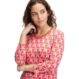 BETTY BARCLAY-Bloes--4868 Red/Beige-Maat 48