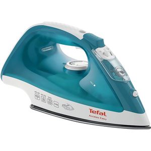 Tefal FV153 Stoomstrijkijzer Keramische zoolplaat 2000 W Turkoois, Wit