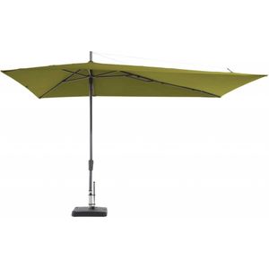 Madison - Parasol Asymmetric Sideways Sage Green - 360x220 - Groen