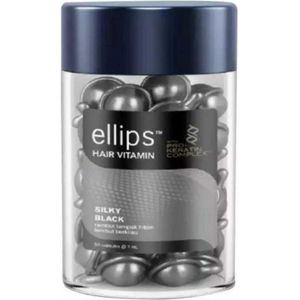 Ellips Hairvitamin Silky Black met Pro Keratin - 50ml