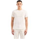 Armani Exchange 3dzthw_zj8ez T-shirt Met Korte Mouwen Beige XS Man