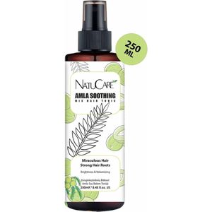 Natucare Amla Haarverzorging Tonic met hoogwaardige glans en snelgroei-effect - Sterke Haarwortels - Helderheid en volume haar - Verrijkt Amla - 250 ml - wiwify