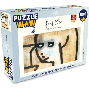 Puzzel Kunst - Paul Klee - Girl in mourning - Legpuzzel - Puzzel 500 stukjes