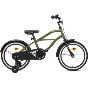 Nogan Rumble - Kinderfiets - Jongensfiets - 18 inch - Leger Groen