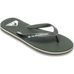 Quiksilver - Molokai Core - Slippers - Khaki - Synthetisch Bovenmateriaal