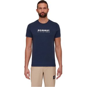 Mammut Core Logo T-shirt Met Korte Mouwen Blauw XL Man