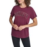 DKNY - DW8000052 - T-shirt - Paars - Korte Mouwen