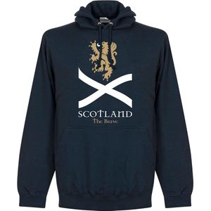 Schotland The Brave Hooded Sweater - Navy - Kinderen - 140
