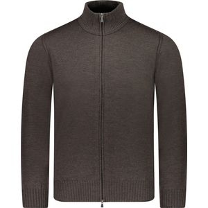 Gran Sasso Vest Bruin Bruin Regular Fit - Maat L - Mannen - Herfst/Winter Collectie - Wol