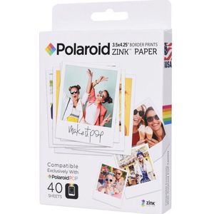 Polaroid Zink Papier - 3,5x4,25 - 40 Vellen