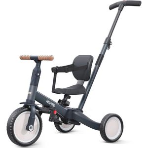 5-in-1 Driewieler Loopfiets voor Kinderen van 1-3 Jaar - Verstelbaar en Duurzaam