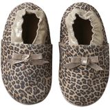 Vertbaudet - Elastische Leren Babyschoentjes - Goud - Soepel Leer