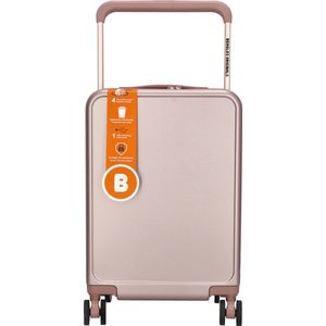 Beagles Originals Premium Travel Handbagage Koffer - 55 cm - 37 liter - Champagne - USB & Cup Holder