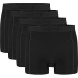 Basics shorty zwart 4 pack voor Heren | Maat S