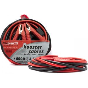 Startkabel set - Boosterkabels - 600A 4,5 meter - Geschikt voor 12/24 Volt