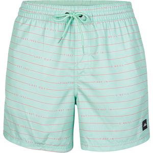 O'Neill zwemshort first 15 striped terms lichtblauw - M