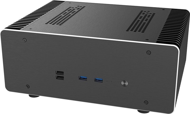 Akasa - Maxwell Pro Plus - Mini-ITX Behuizing - Aluminium - Zwart