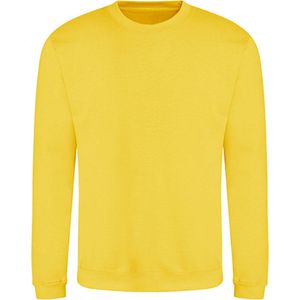 Vegan Sweater met lange mouwen 'Just Hoods' Sun Yellow - XL