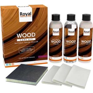 Natural Wood Sealer - Wood Care Kit | Natuurlijke hout beschermer en onderhoud set