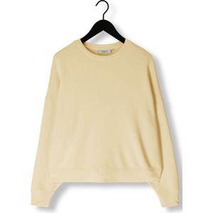 MSCH Copenhagen Mschdalvina Ima Q Sweatshirt Truien & vesten Dames - Sweater - Hoodie - Vest- Geel - Maat M/L