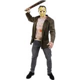 FUNIDELIA Friday the 13th Jason kostuum voor mannen - Maat: S - Bruin