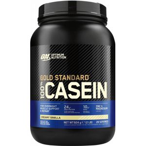 Optimum Nutrition Gold Standard 100% Casein Time Release Proteine - Creamy Vanilla -  Caseïne Eiwitpoeder - 924 gram (28 servings)