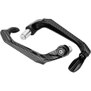 Motorfiets Stuurbeschermer 7/8 inch (22 mm) Universeel Aluminium Stuurrembeschermer (Zwart)