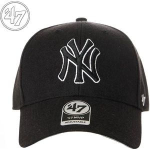 47 New York Yankees MVP Cap B-MVP17WBV-BKA (Black/FF/Men's), Black