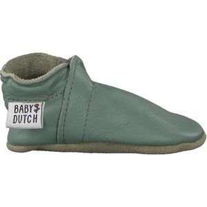 Baby Dutch Babyslofje Babyschoenen - Babyslofjes - Meisjes - Groen - Maat 17