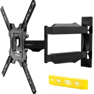 Muurbeugel TV - Draaibaar en Kantelbaar - Uitschuifbaar - Geschikt voor 24-60 inch Schermen - VESA 100x100mm tot 400x400 mm - Max 362 kg - HDTV-E tv beugel draaibaar en kantelbaar