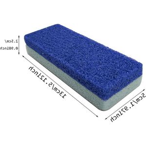 3 stks Twee-Kleur Puimsteen Voet Slijpen Steen Polyurethaan Spons Reiniging Steen Puimsteen Blok Slijpen Dode Huid Voet wrijven Tool