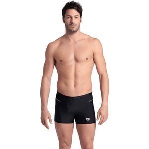 Arena Zwemboxer Pro_File Graphic Zwart/Zilver - Maat L