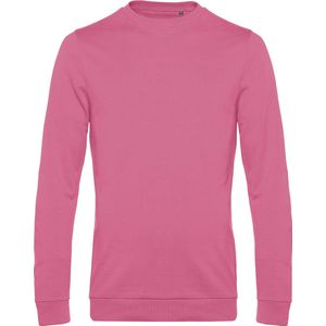 Sweater 'French Terry' B&C Collectie maat XS Pink Fizz/Roze