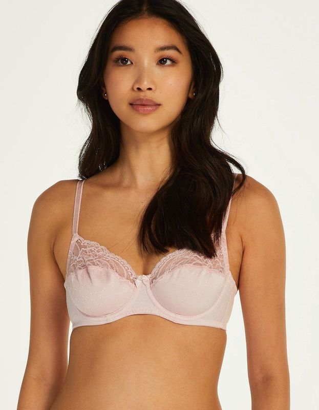 Hunkemöller - Voorgevormde Beugel Bikinitop - Leopard - Bruin