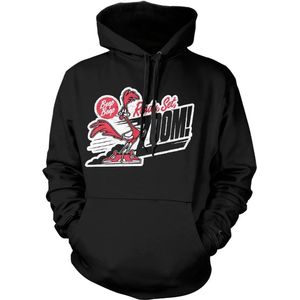 Looney Tunes Road Runner Beep Beep Big Tall Hoodie WB-3-LT008-H75-15 Black-3XL