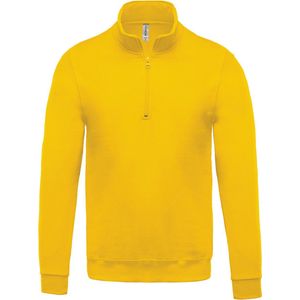 Kariban Sweater met ritskraag K478 - Yellow