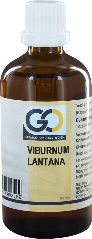 GO - Viburnum Lantana - Voedingssupplement - Biologisch - 6 ml