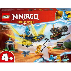 LEGO NINJAGO Nya en Arins Babydrakenduel Draken Speelgoed - 71798