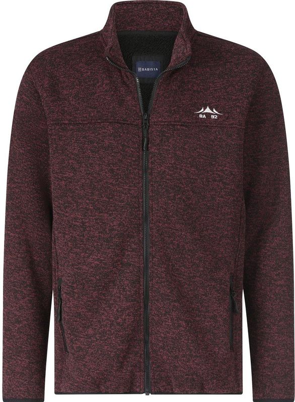 ASPILUNA - Fleece Vest - Gemêleerd - Opstaande Kraag - Ritszakken