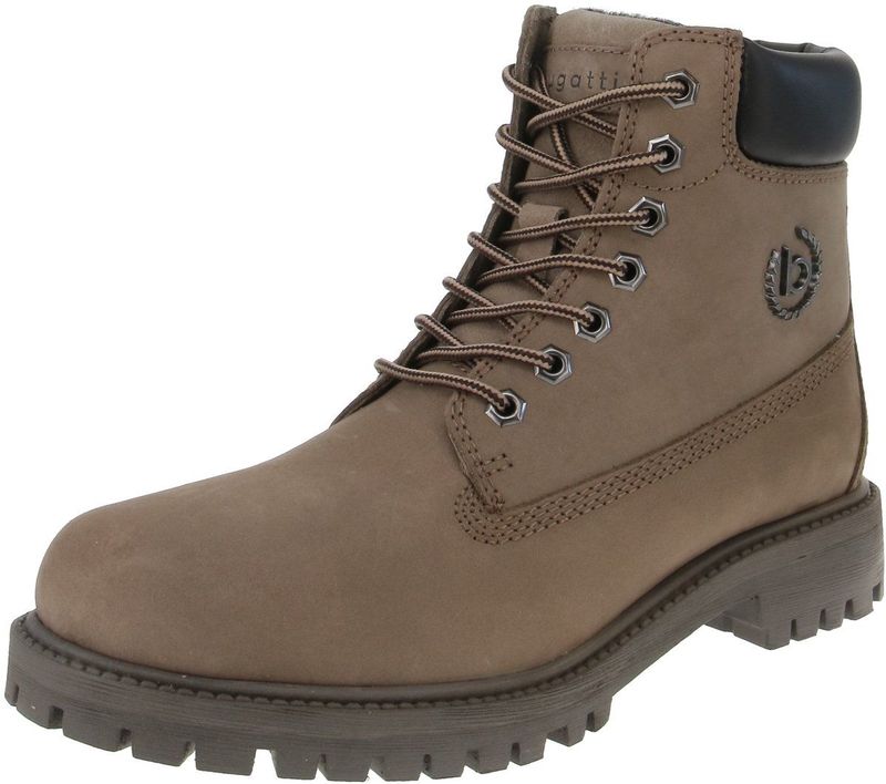 Bugatti - 321-ANV30-1550 - Herenlaarzen - Taupe - Leren Kuitlaarzen