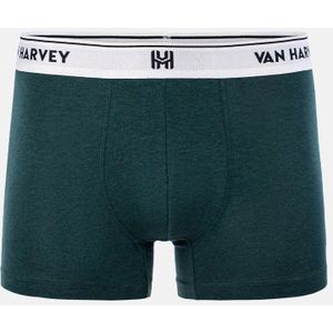 VAN HARVEY Premium Boxershort Heren - TENCEL™ Lyocell - Bio-based - Zijdezacht - Anti-Zweet - Ademend - Slim Fit - Groen - Maat L